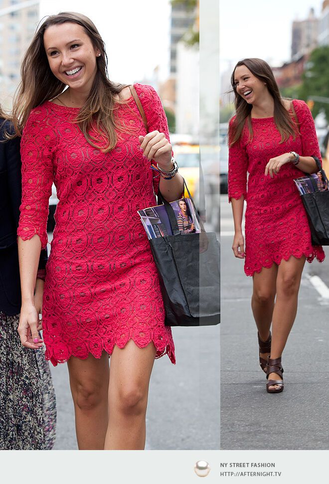 Летние платья нью-йоркских модниц. Фото