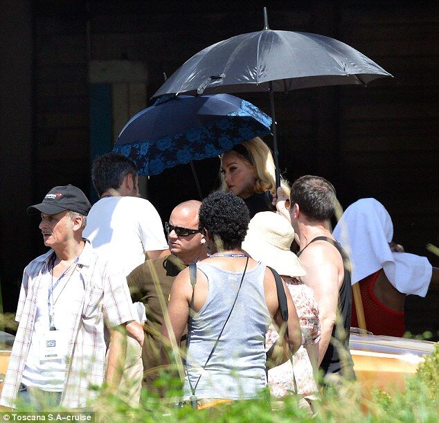 Мадонна снимает новый клип в Италии. Фото