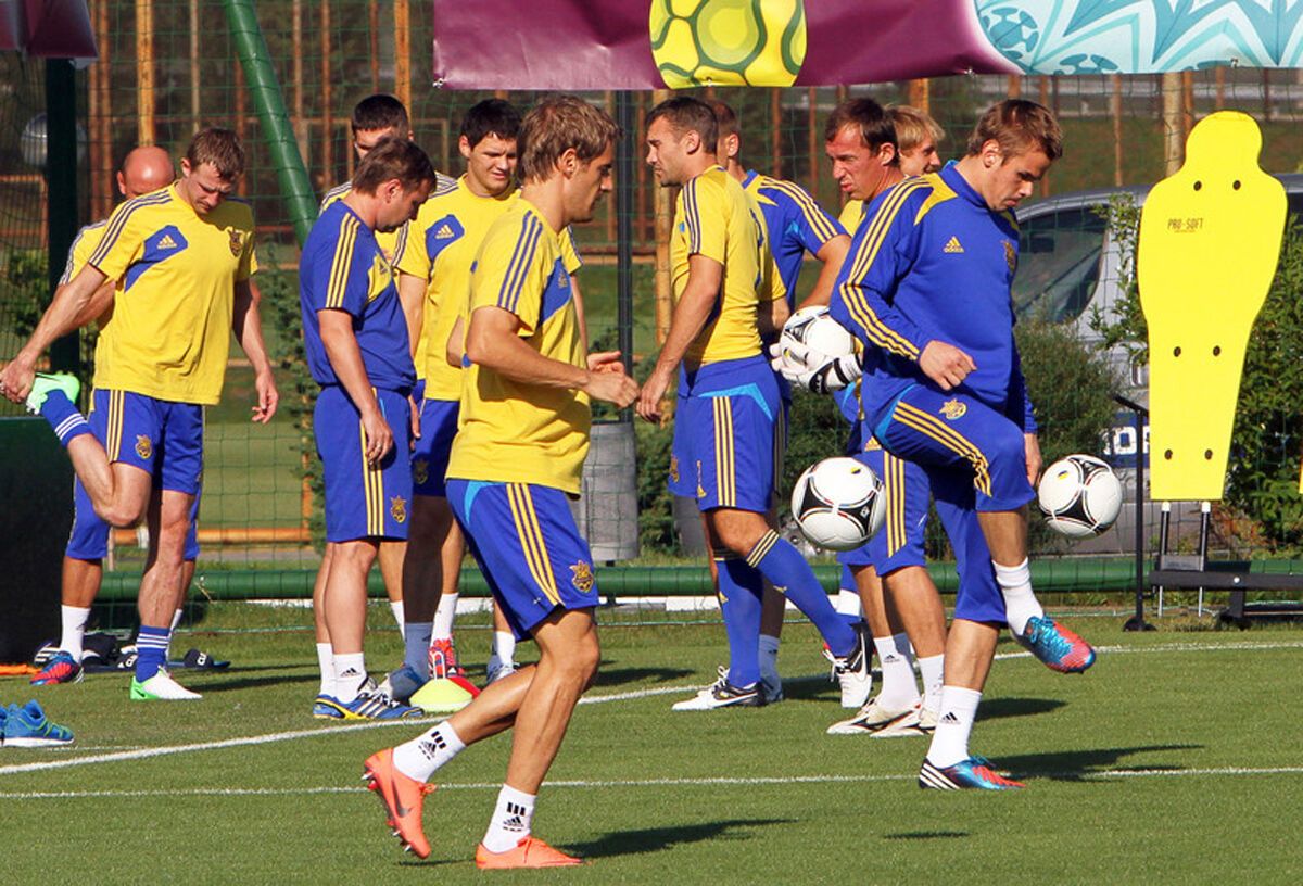 Україна-Англія: відкриті тренування