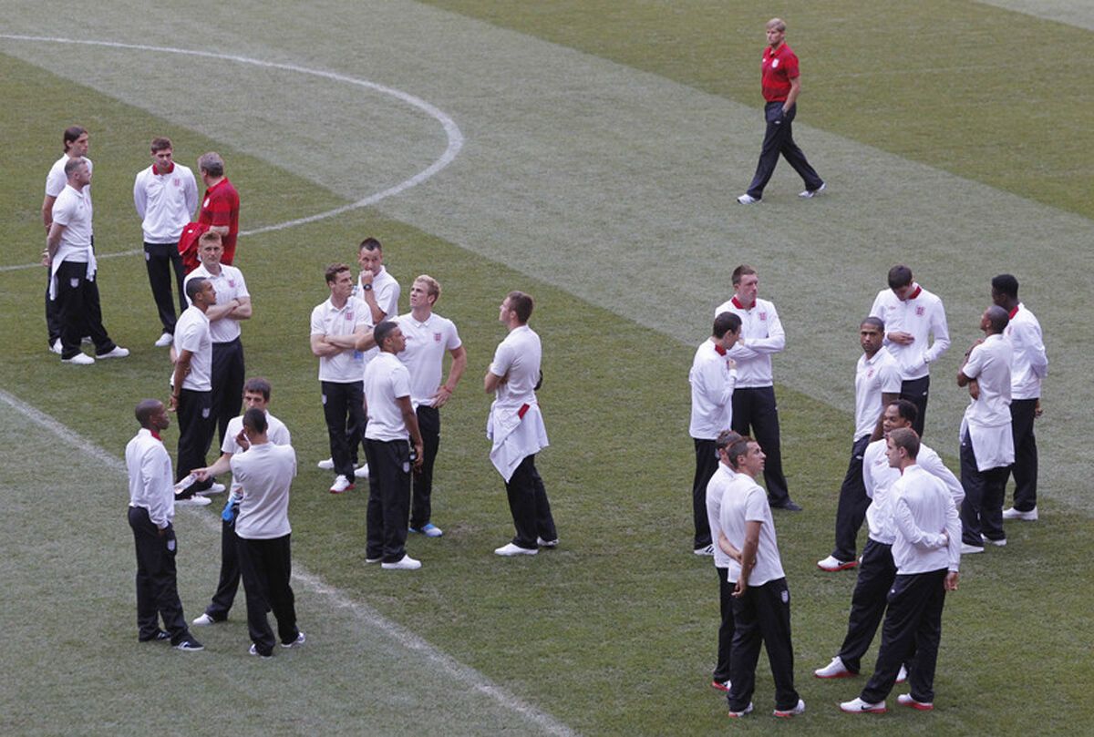 Україна-Англія: відкриті тренування