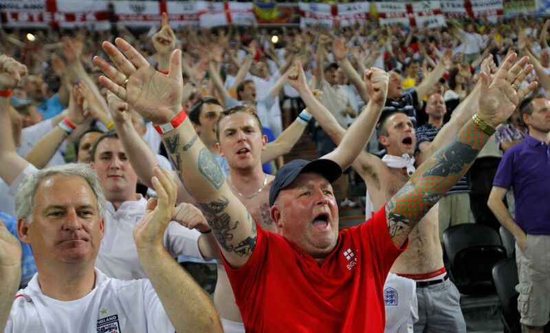 Украина - Англия - 0:1