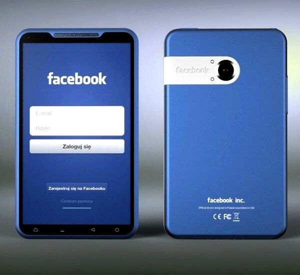 Как бы мог выглядеть Facebook Phone. Фото 