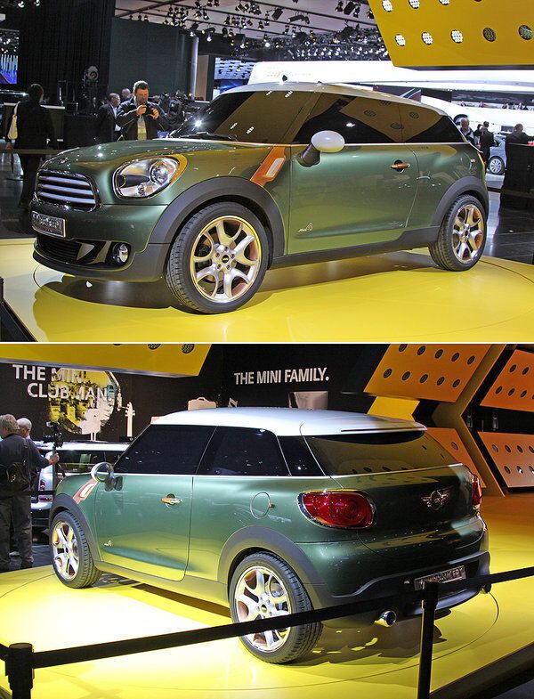 Компания Mini тестирует трехдверный кроссовер. Фото 