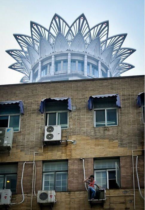 Сумасшедшие установщики кондиционеров. Фото 