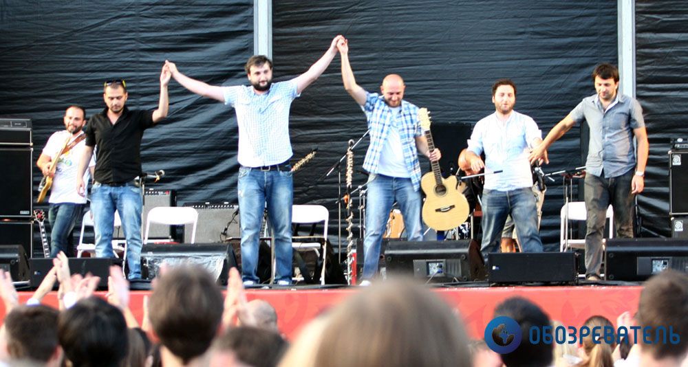 Грузинский Mgzavrebi выступил в Киеве