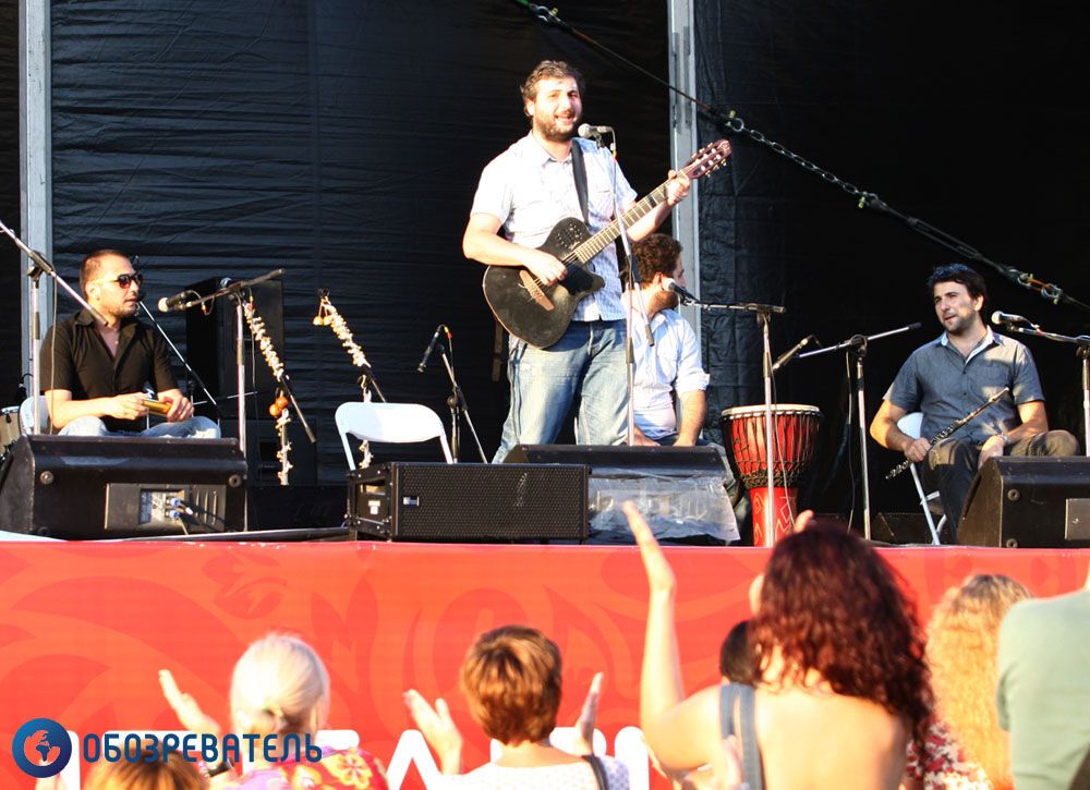 Грузинский Mgzavrebi выступил в Киеве