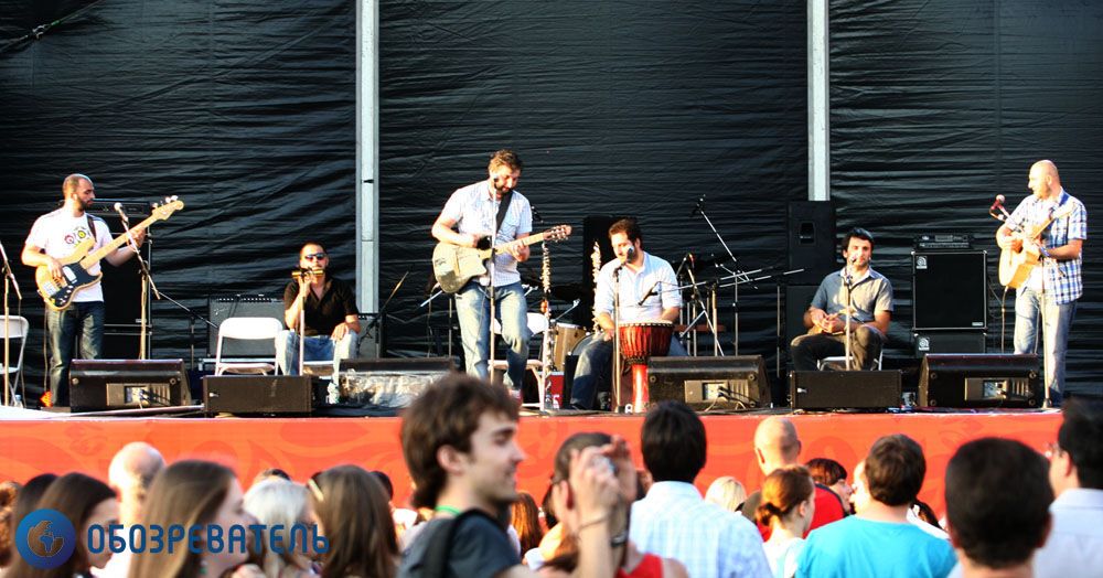 Грузинский Mgzavrebi выступил в Киеве