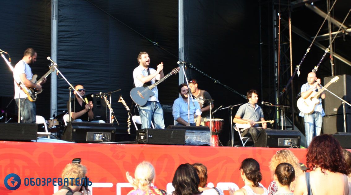 Грузинский Mgzavrebi выступил в Киеве