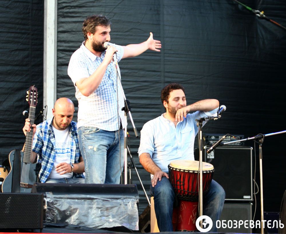 Грузинский Mgzavrebi выступил в Киеве