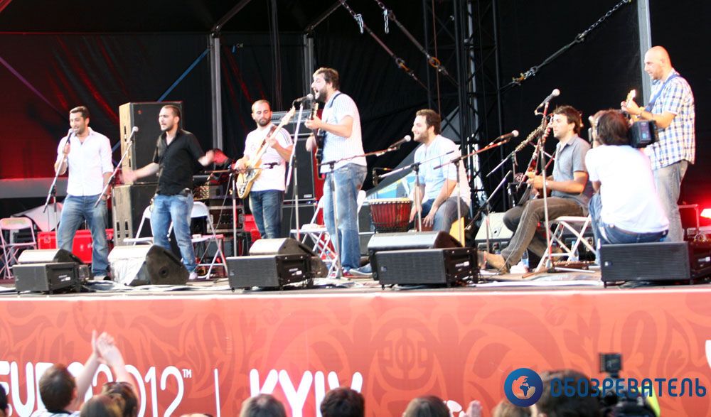 Грузинский Mgzavrebi выступил в Киеве