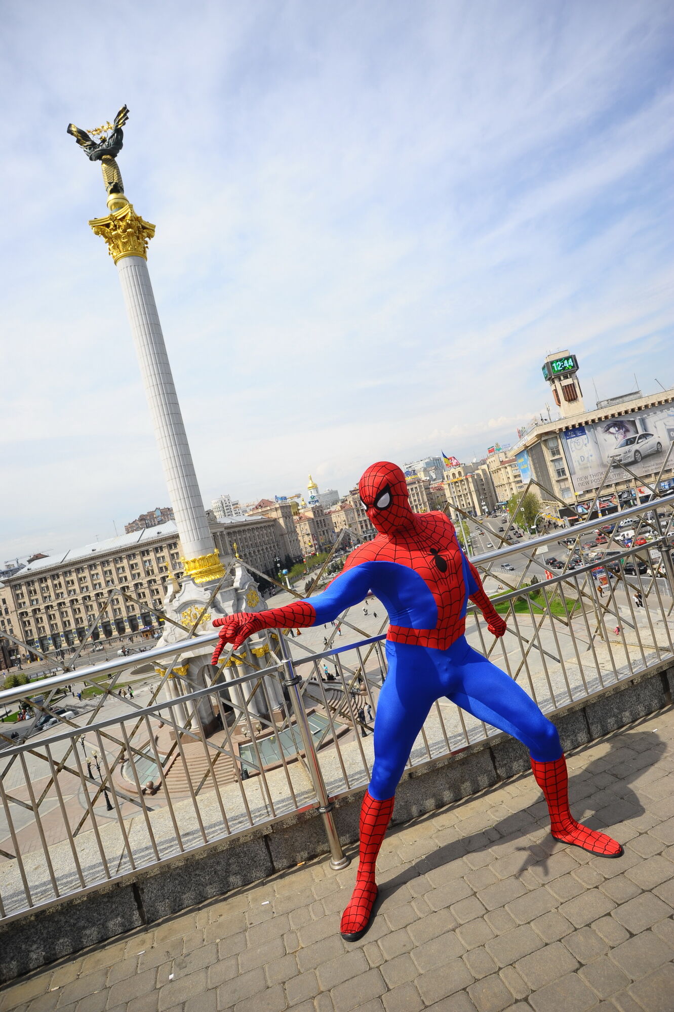 Человек-паук в Киеве
