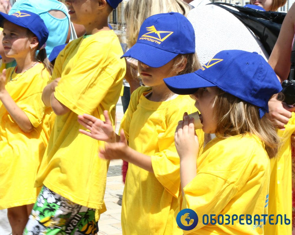 В Киеве прошла акция "Напиши себе письмо"