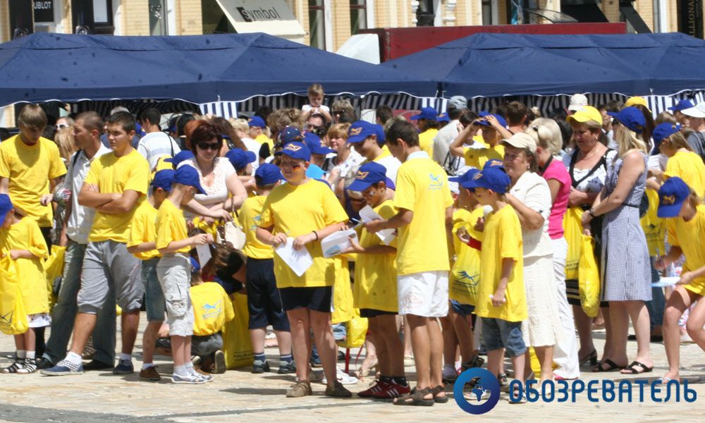 В Киеве прошла акция "Напиши себе письмо"