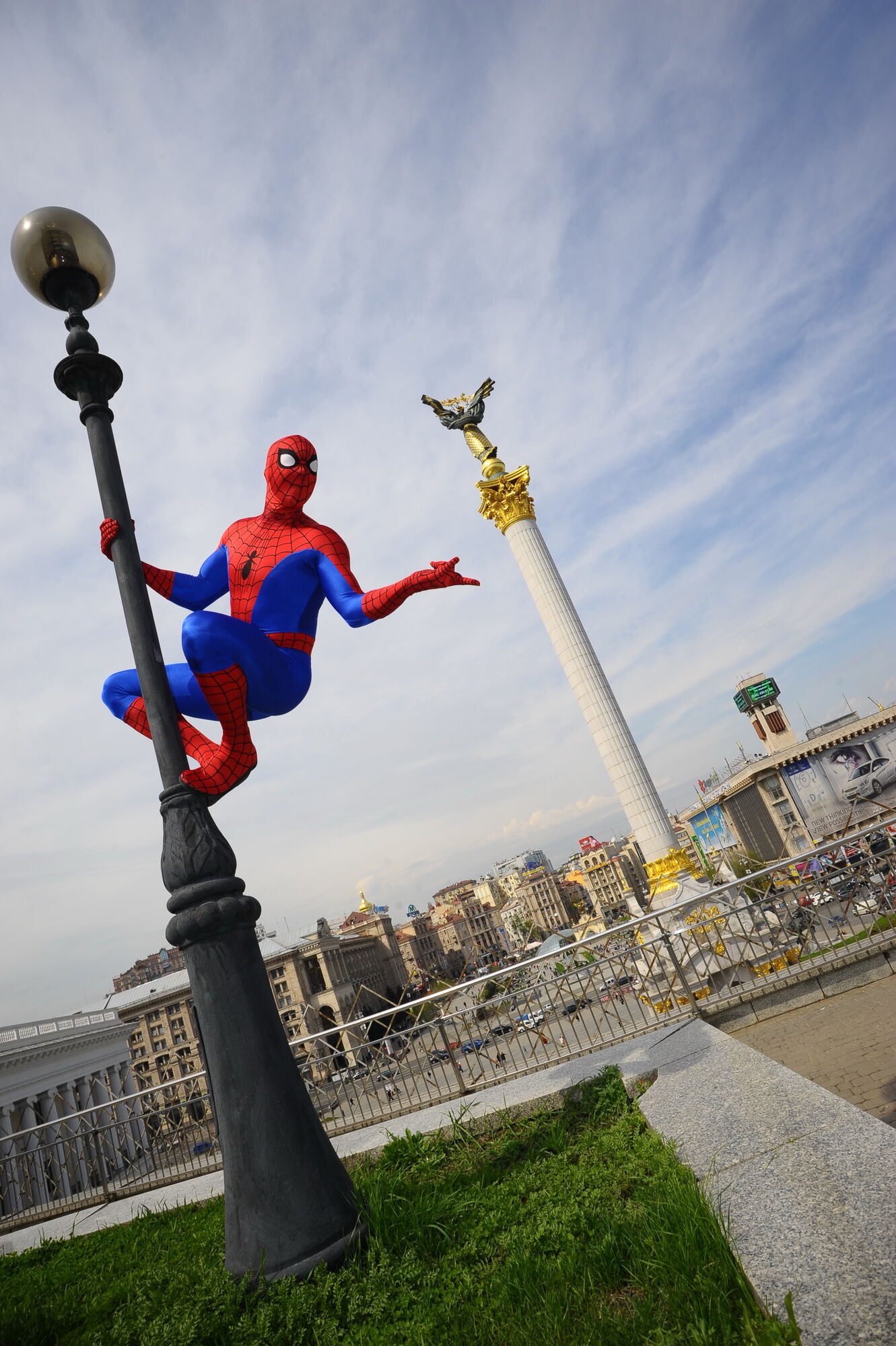 Человек-паук в Киеве