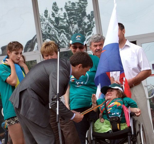 В Донецке стартовал Международный марафон инвалидов на колясках