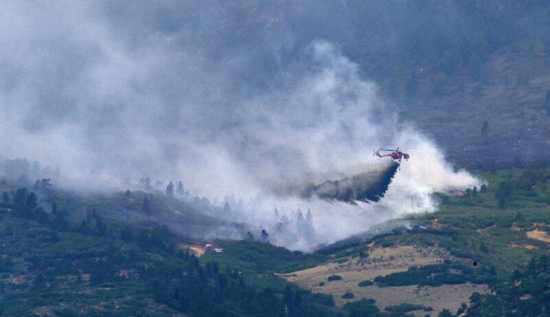 Лісові пожежі в Колорадо будуть гасити кілька тижнів