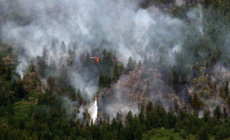 Лесные пожары в Колорадо будут тушить несколько недель