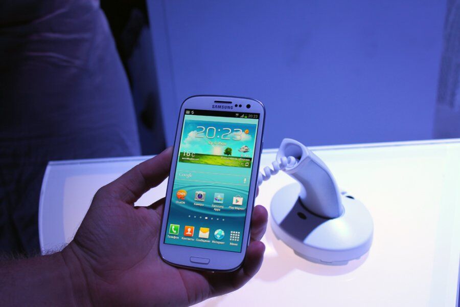 Samsung Galaxy SIII в появится в Украине 22 июня. Цена – 7 тыс. грн