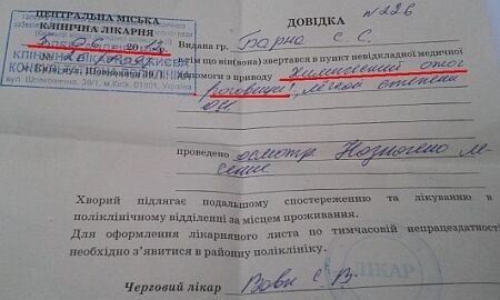 Нардеп во время "языкового" митинга получил химические ожоги