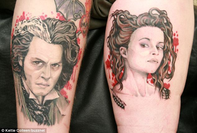 Самые смелые парные тату влюбленных пар. Фото