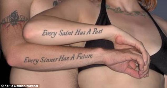 Самые смелые парные тату влюбленных пар. Фото