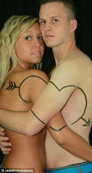 Самые смелые парные тату влюбленных пар. Фото