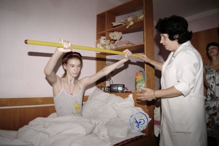 Саша Попова почала реабілітацію в санаторії
