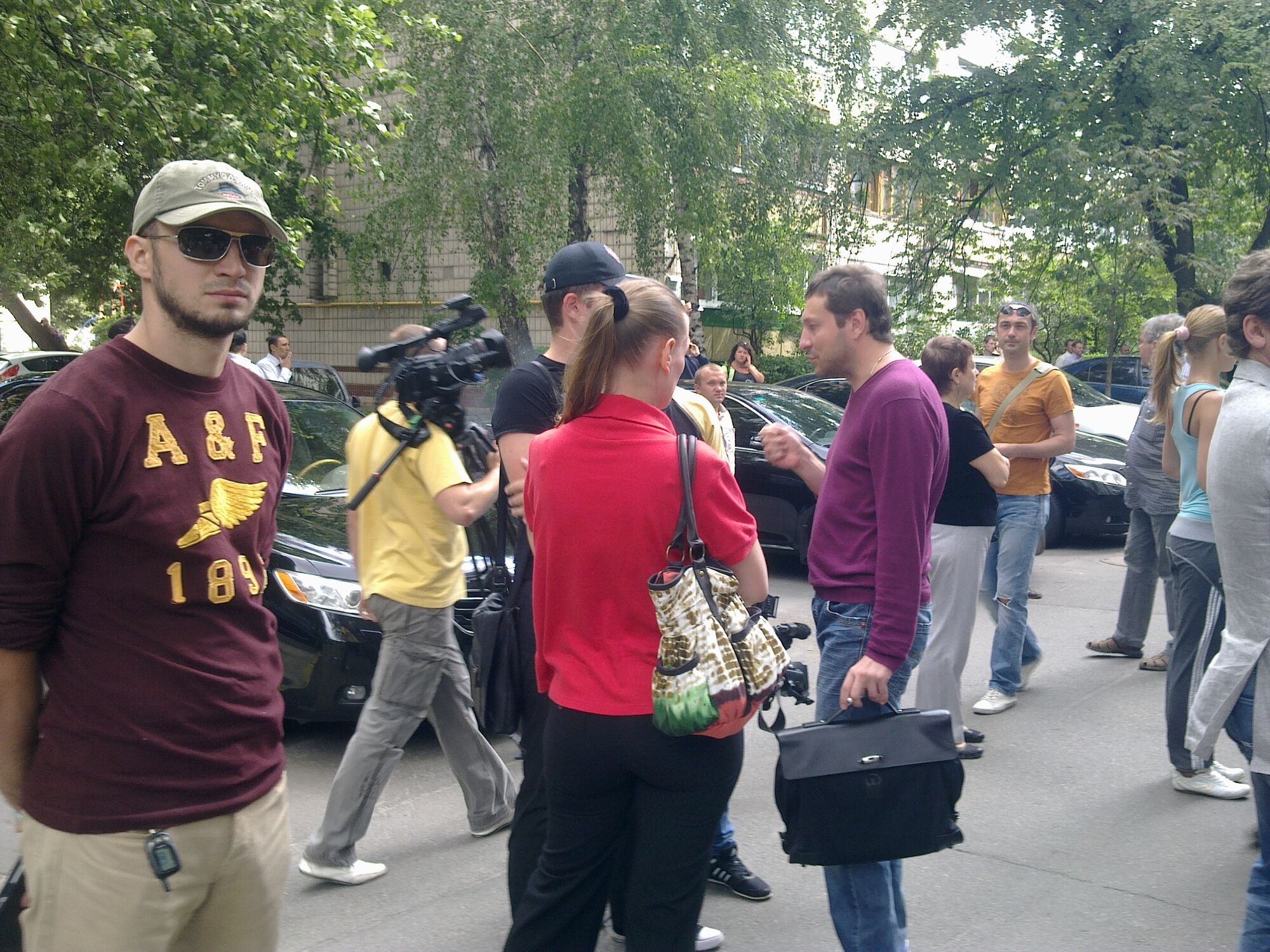 Журналистам запретили протестовать под окнами ГПУ