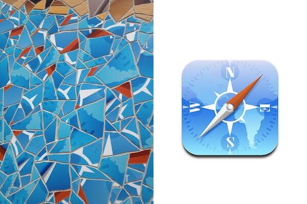 Секрет мозаики в стиле Гауди на новом магазине Apple. Фото   