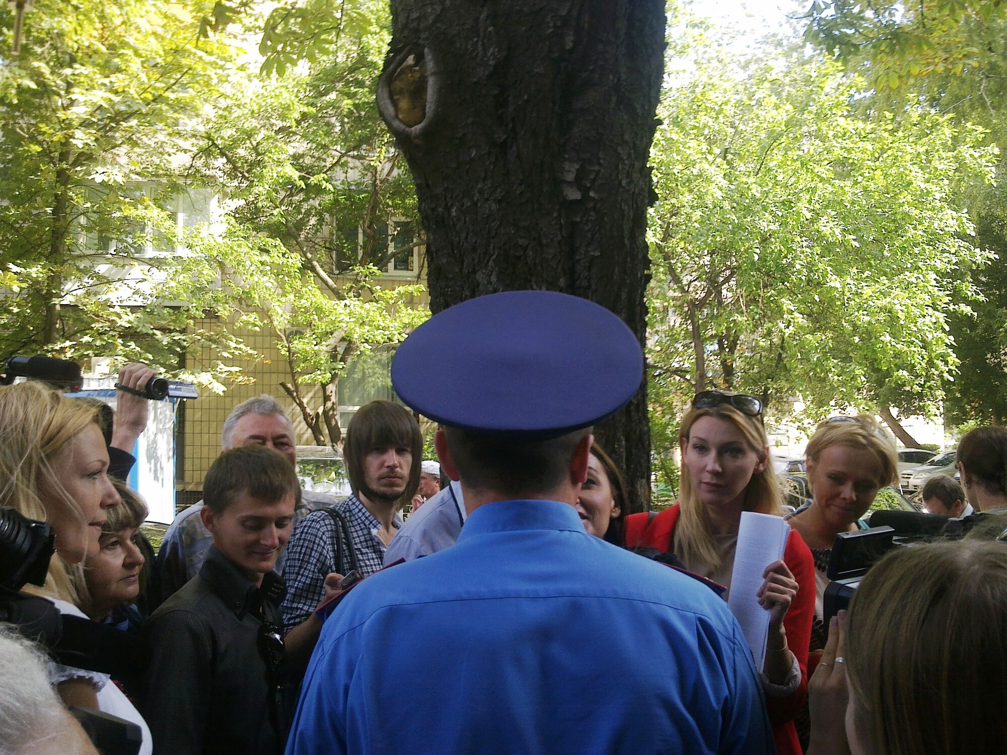 Журналистам запретили протестовать под окнами ГПУ