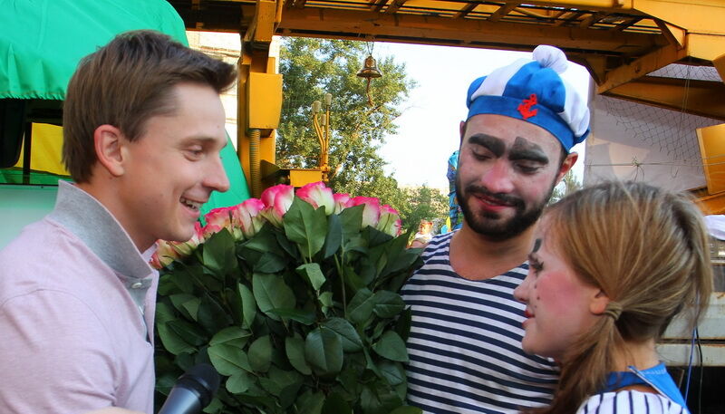 В Киеве актер в конце спектакля предложил партнерше выйти замуж