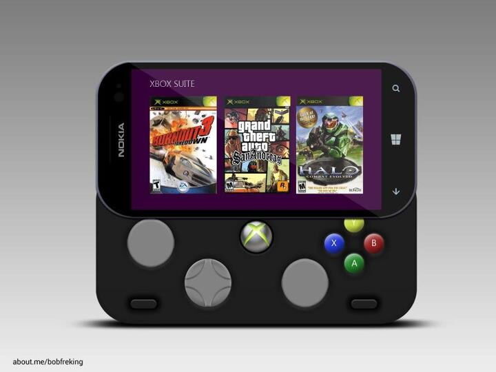 Nokia Lumia X – игровая приставки и телефон в одном. Фото