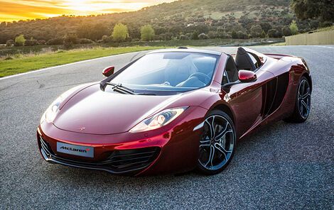 У суперкара McLaren MP4-12C появилась версия без крыши