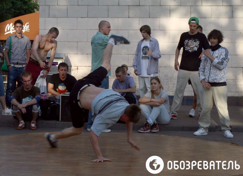 "Дикі танці" на Крещатике