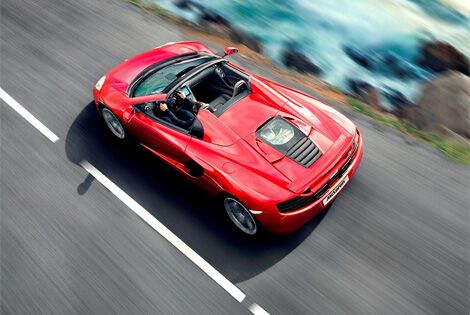 У суперкара McLaren MP4-12C появилась версия без крыши