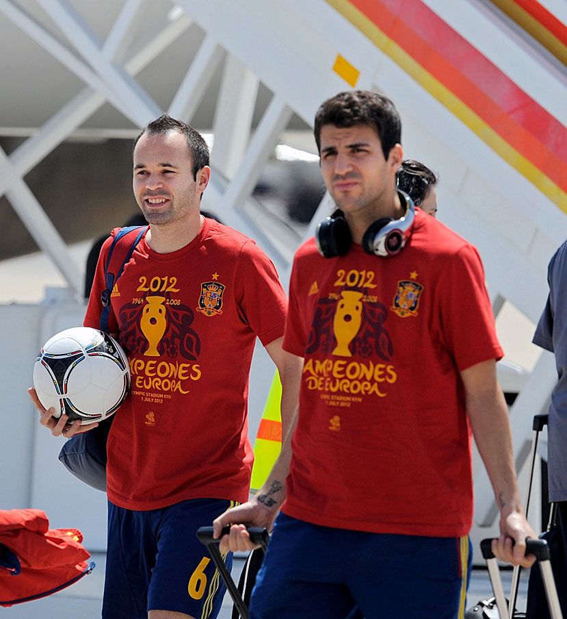 Торжественное чествование сборной Испании