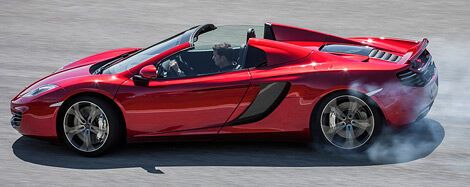 У суперкара McLaren MP4-12C появилась версия без крыши