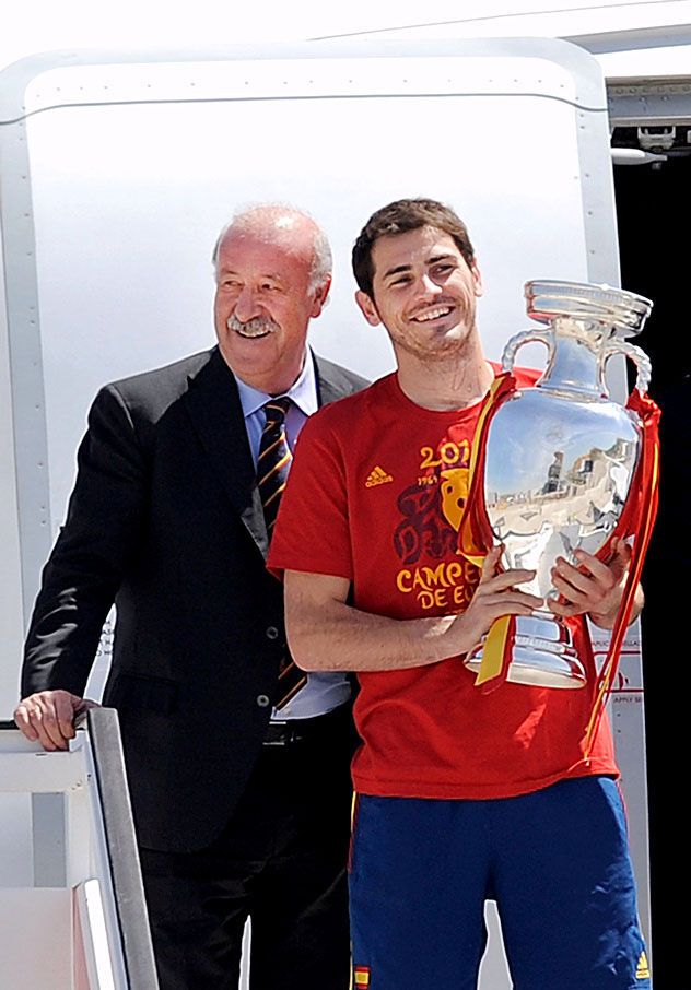 Торжественное чествование сборной Испании