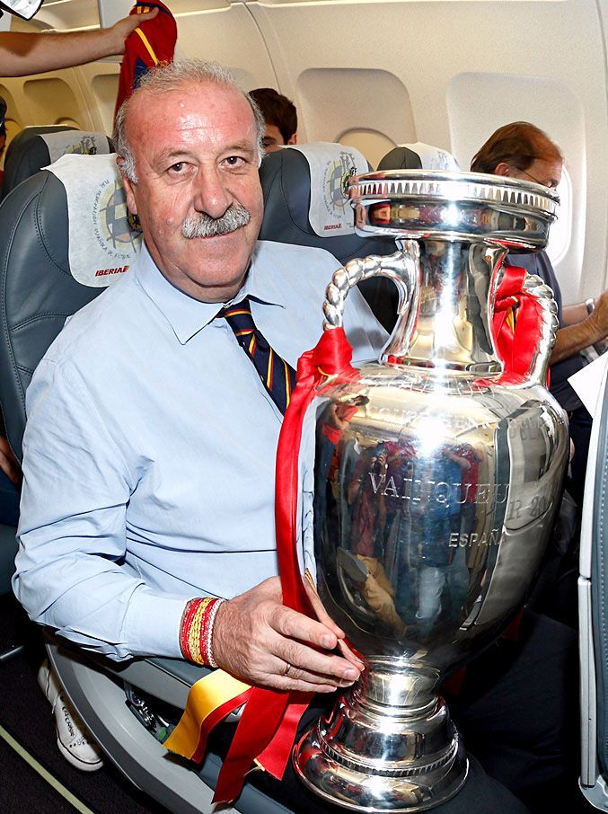 Торжественное чествование сборной Испании