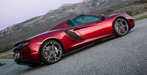 У суперкара McLaren MP4-12C появилась версия без крыши