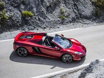 У суперкара McLaren MP4-12C появилась версия без крыши