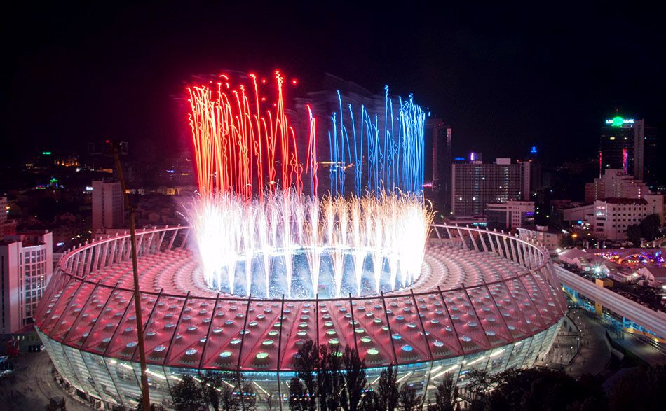 Торжественное чествование сборной Испании