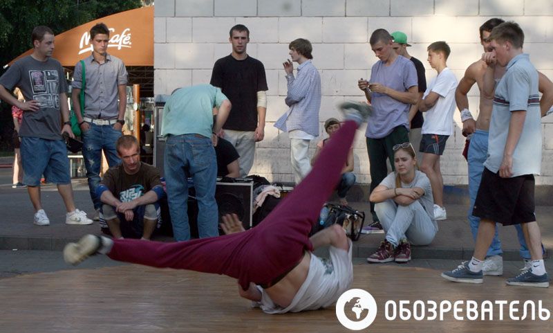 "Дикі танці" на Крещатике