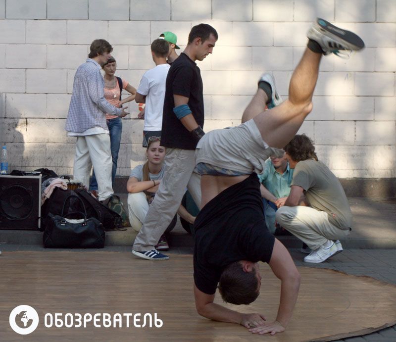 "Дикі танці" на Крещатике