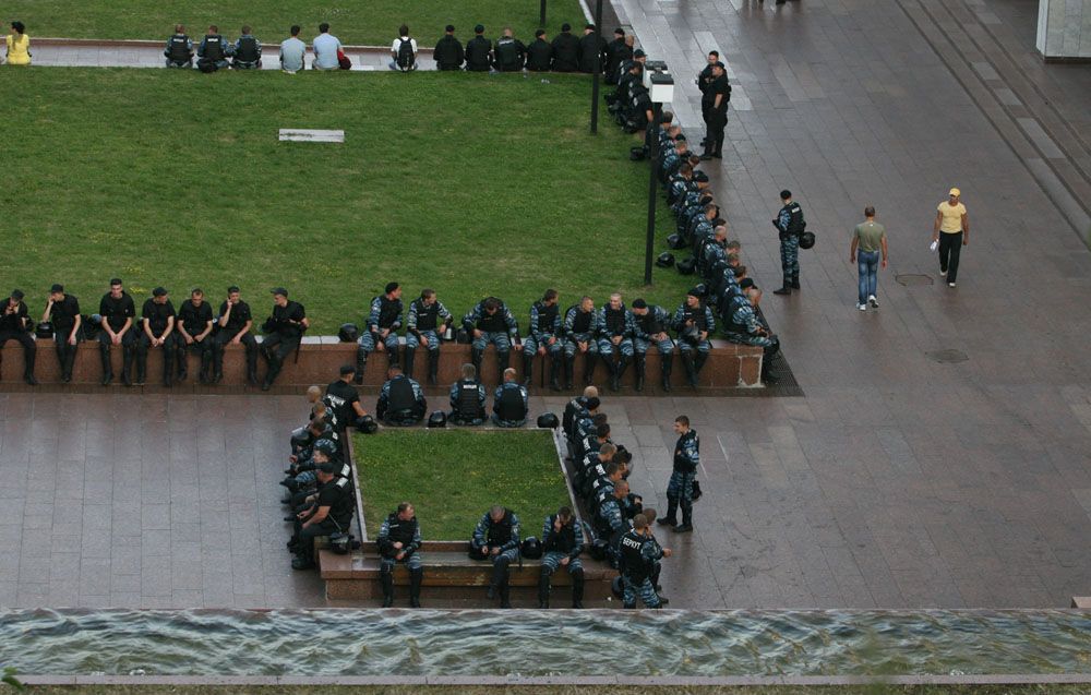 Второй день протестов под Укрдомом