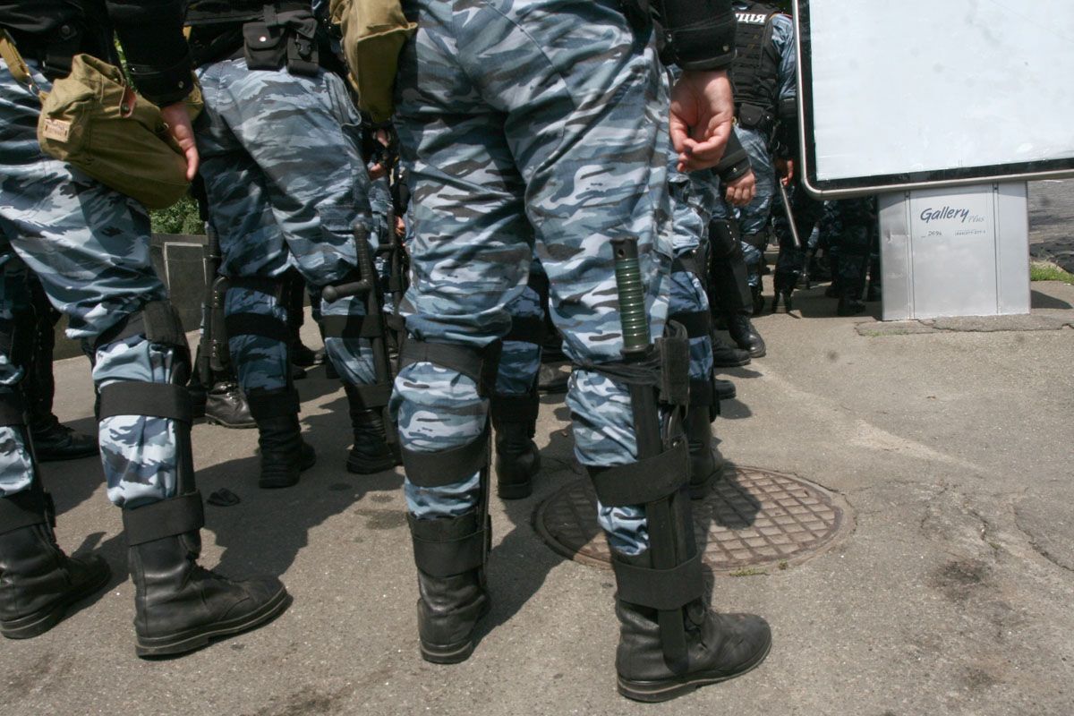 Протесты под Украинским домом