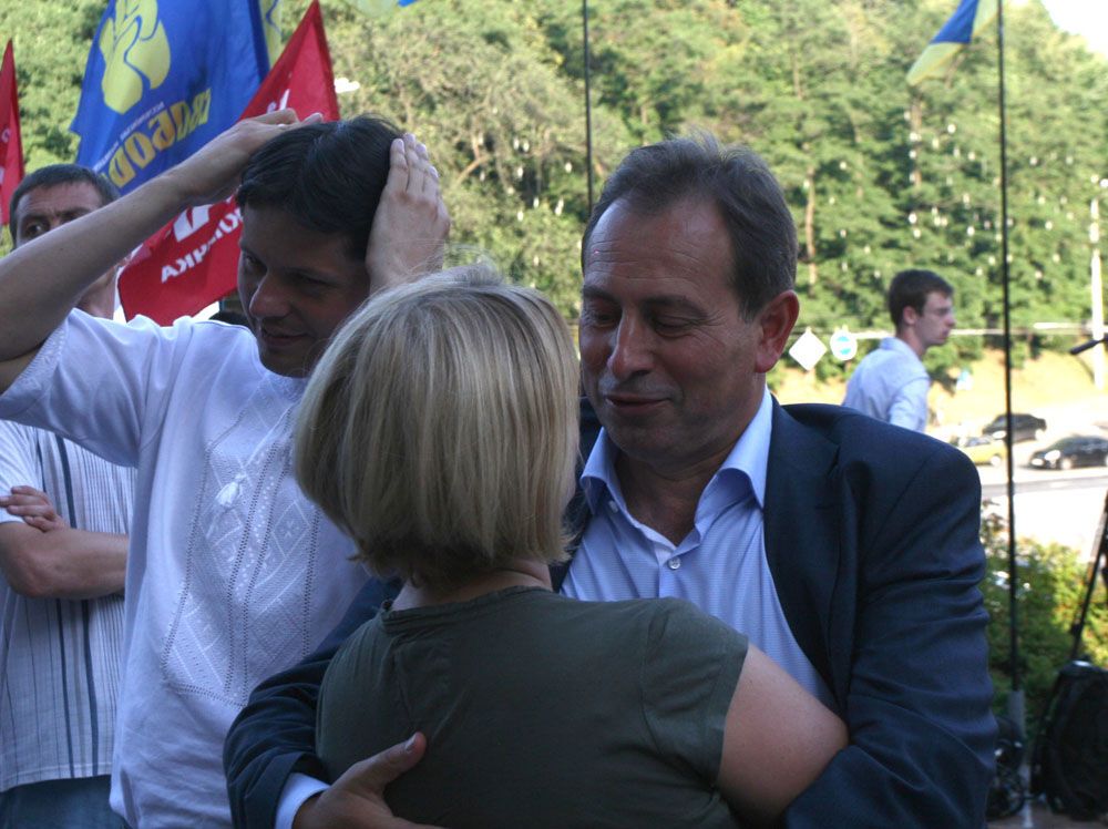 Второй день протестов под Укрдомом