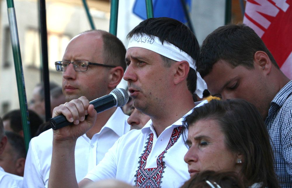 Второй день протестов под Укрдомом