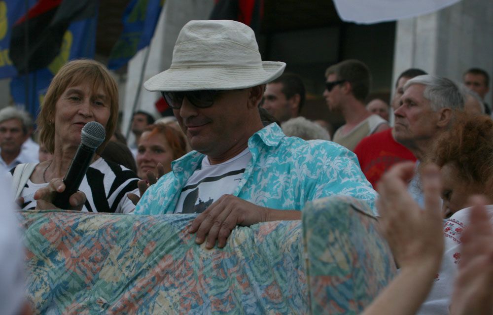 Второй день протестов под Укрдомом