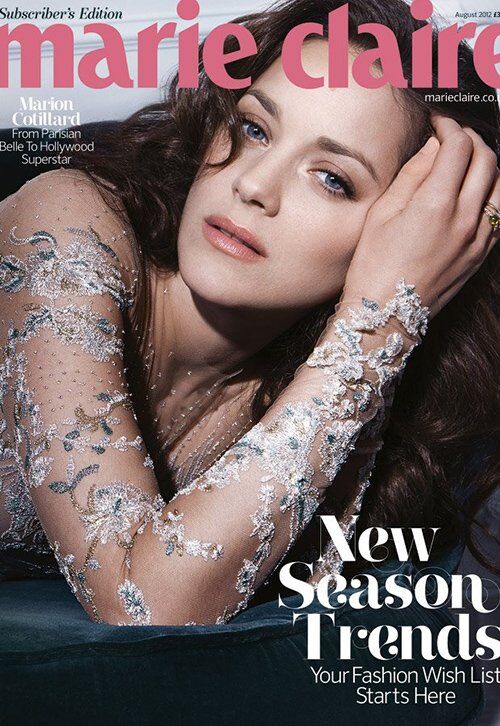 Самая скучная фотосессия Марион Котийяр